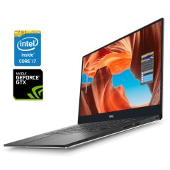 Ігровий ультрабук Б-клас Dell XPS 7590 / 15.6" (1920x1080) IPS / Intel Core i7-9750H (6 (12) ядер по 2.6 - 4.5 GHz) / 16 GB DDR4 / 512 GB SSD NVMe / nVidia GeForce GTX 1650, 4 GB GDDR5, 128-bit / WebCam