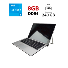 Нетбук-трансформер Б-класс HP Elite x2 1012 G1 / 12" (1920x1080) IPS Touch / Intel Core m5-6Y54 (2 (4) ядра по 1.1 - 2.7 GHz) / 8 GB DDR3 / 240 GB SSD / Intel HD Graphics 515 / WebCam / USB 3.0