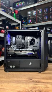 Збірка під замовлення: ігровий ПК 1stPlayer D3-3F2-Plus Black Tower / AMD Ryzen 5 7500F (6 (12) ядер по 3.7 - 5.0 GHz) / 32 GB DDR5 / 1000 GB SSD M.2 / nVidia GeForce RTX 3080, 10 GB GDDR6X, 320-bit / 750W