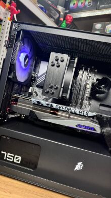 Збірка під замовлення: ігровий ПК 1stPlayer D3-3F2-Plus Black Tower / AMD Ryzen 5 7500F (6 (12) ядер по 3.7 - 5.0 GHz) / 32 GB DDR5 / 1000 GB SSD M.2 / nVidia GeForce RTX 3080, 10 GB GDDR6X, 320-bit / 750W