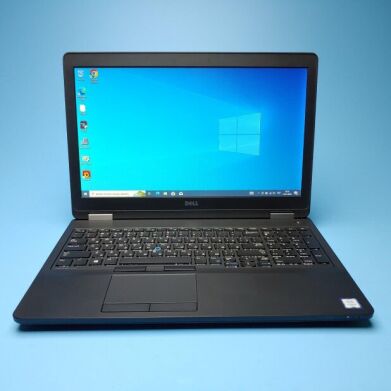 Ігровий ноутбук Dell Latitude E5570 / 15.6" (1366x768) TN / Intel Core i7-6820HQ (4 (8) ядра по 2.7 - 3.6 GHz) / 8 GB DDR4 / 256 GB SSD / AMD Radeon R7 M370, 2 GB GDDR5, 256-bit / Win 10 Pro