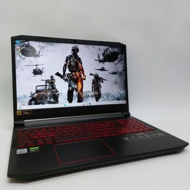 Ігровий ноутбук Acer Nitro 5 / 15.6" (1920x1080) IPS / Intel Core i5-10300H (4 (8) ядра по 2.5 - 4.5 GHz) / 16 GB DDR4 / 512 GB SSD / nVidia GeForce GTX 1650, 4 GB GDDR5, 128-bit / WebCam