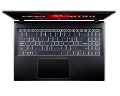 Ігровий ноутбук Acer Nitro V15 ANV15-41-R927 / 15.6" (1920x1080) IPS / AMD Ryzen 5 7535HS (6 (12) ядер по 3.3&nbsp;- 4.55&nbsp;GHz) / 16 GB DDR5 / 512 GB SSD M.2 / nVidia GeForce RTX 4050, 6 GB GDDR6, 96-bit / WebCam