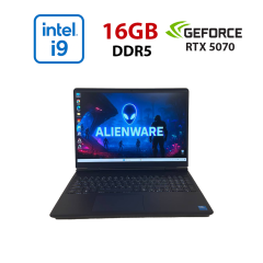 Ігровий ноутбук Dell Alienware 16 Aurora / 16" (2560x1600) IPS / Intel Core 9 270H (14 (20) ядер по 2.7 - 5.8 GHz) / 16 GB DDR5 / 512 GB SSD / nVidia GeForce RTX 5070, 8 GB GDDR7, 128-bit / WebCam