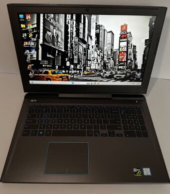 Игровой ноутбук Dell G7 7588 / 15.6" (1920x1080) IPS / Intel Core i7-8750H (6 (12) ядер по 2.2 - 4.1 GHz) / 16 GB DDR4 / 256 GB SSD + 1000 GB HDD / nVidia GeForce GTX 1060, 6 GB GDDR5, 192-bit / WebCam / Windows 11