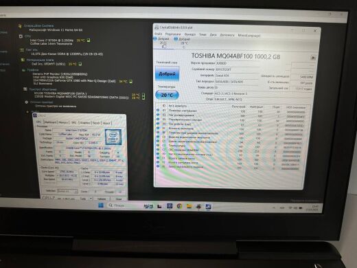 Игровой ноутбук Dell G7 7588 / 15.6" (1920x1080) IPS / Intel Core i7-8750H (6 (12) ядер по 2.2 - 4.1 GHz) / 16 GB DDR4 / 256 GB SSD + 1000 GB HDD / nVidia GeForce GTX 1060, 6 GB GDDR5, 192-bit / WebCam / Windows 11