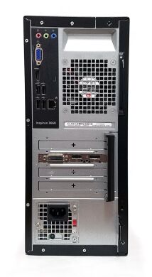 Ігровий ПК Dell Inspirion 3668 Tower / Intel Core i5-7400 (4 ядра по 3.0 - 3.5 GHz) / 8 GB DDR4 / 256 GB SSD / AMD Radeon RX 460, 2 GB GDDR5, 128-bit / Wi-Fi+Bluetooth / DVD / Win 10 Home Lic
