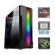 Игровой ПК Tower / AMD Ryzen 5 5500 (6 (12) ядер по 3.6 - 4.2 GHz) / 16 GB DDR4 / 500 GB SSD / nVidia GeForce RTX 3070, 8 GB GDDR6, 256-bit / 600W купить
