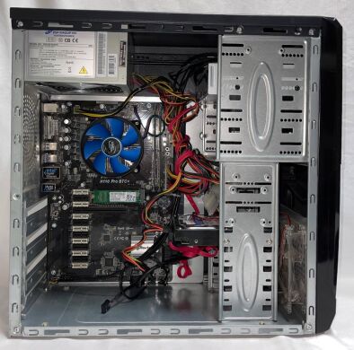 Комплект ПК: Rim 2000 Patriot Tower / Intel Core i3-6100 (2 (4) ядра по 3.7 GHz) / 16 GB DDR4 / 128 GB SSD + 500 GB HDD / Intel HD Graphics 530 / DVD-ROM + Монітор Acer G226HQL / 22" (1920x1080) TN / VGA, DVI, HDMI + Кабелі, клавіатура та мишка Комплект ПК: Rim 2000 Patriot Tower / Intel Core i3-6100 (2 (4) ядра по 3.7 GHz) / 16 GB DDR4 / 128 GB SSD + 500 GB HDD / Intel HD Graphics 530 / DVD-ROM + Монітор Acer G226HQL / 22" (1920x1080) TN / VGA, DVI, HDMI + Кабелі, клавіатура та мишка