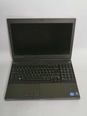 Мобільна робоча станція Б-клас Dell Precision M4600 / 15.6" (1920x1080) TN / Intel Core i7-2760QM (4 (8) ядра по 2.4 - 3.5 GHz) / 8 GB DDR3 / 256 GB SSD / nVidia Quadro 2000M, 2 GB GDDR3, 128-bit / WebCam / VGA