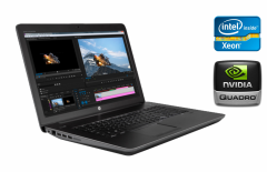 Мобільна робоча станція Б-клас HP zBook 17 G4 / 17.3" (1920x1080) IPS / Intel Xeon E3-1535M v6 (4 (8) ядра по 3.1 - 4.2 GHz) / 16 GB DDR4 / 512 GB SSD / nVidia Quadro P4000, 8 GB GDDR5, 256-bit / WebCam / TouchID