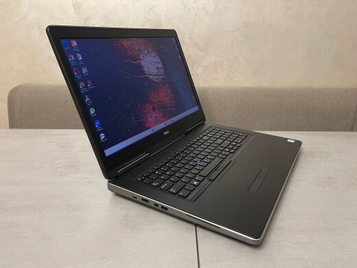 Мобильная рабочая станция Dell Precision 7720 / 17.3" (1600x900) TN / Intel Core i7-7820HQ (4 (8) ядра по 2.9 - 3.9 GHz) / 16 GB DDR4 / 256 GB SSD + 1000 GB HDD / nVidia Quadro M1200, 4 GB GDDR5, 128-bit Мобильная рабочая станция Dell Precision 7720 / 17.3" (1600x900) TN / Intel Core i7-7820HQ (4 (8) ядра по 2.9 - 3.9 GHz) / 16 GB DDR4 / 256 GB SSD + 1000 GB HDD / nVidia Quadro M1200, 4 GB GDDR5, 128-bit