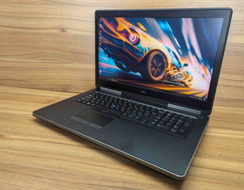 Мобільна робоча станція Dell Precision 7720 / 17.3" (1920x1080) IPS / Intel Xeon E3-1575M v6 (4 (8) ядра по 3.1 - 4.2 GHz) / 64 GB DDR4 / 960 GB SSD / nVidia Quadro P5000, 16 GB GDDR5X, 256-bit / HDMI / Windows 10