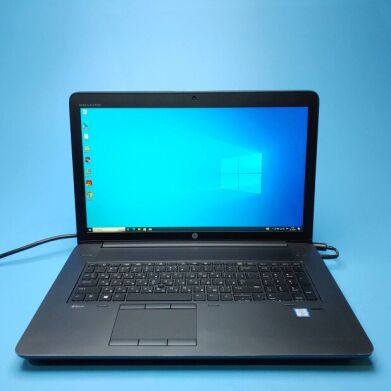 Мобільна робоча станція HP ZBook 17 G3 / 17.3" (1920x1080) IPS / Intel Core i5-6440HQ (4 ядра по 2.6 - 3.5 GHz) / 16 GB DDR4 / 512 GB SSD / nVidia Quadro M3000M, 4 GB GDDR5, 256-bit / WebCam / Win 10 Pro