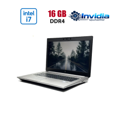 Мобильная рабочая станция HP Zbook 17 G5 / 17.3" (1920x1080) IPS / Intel Core i7-8750H (6 (12) ядра по 2.2 - 4.1 GHz) / 16 GB DDR4 / 512 GB SSD / nVidia Quadro P2000, 4 GB GDDR5, 128-bit / WebCam / HDMI / miniDP