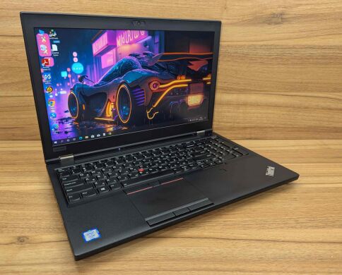 Мобильная рабочая станция Lenovo ThinkPad P52 / 15.6" (1920x1080) IPS / Intel Xeon E-2176M (6 (12) ядер по 2.7 - 4.4 GHz) / 32 GB DDR4 / 512 GB SSD / nVidia Quadro P2000, 4 GB GDDR5, 128-bit / WebCam / Fingerprint / Windows 10