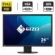 Монітор Б-клас EIZO FlexScan EV2436W / 24" (1920x1200) IPS / USB, VGA, DVI, DisplayPort / Вбудовані колонки 2хx 2W / VESA 100x100 + Кабелі (VGA, DVI, DisplayPort на вибір) та живлення в комплекті купити
