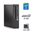 Неттоп HP EliteDesk 800 35W G2 Desktop Mini PC / Intel Core i3-6100T (2 (4) ядра по 3.2 GHz) / 8 GB DDR3 / 120 GB SSD / Wi-Fi / Блок питания в комплекте
