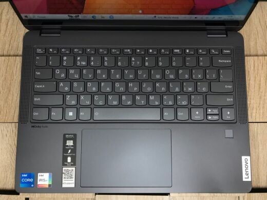 Ноутбук-трансформер Б-клас Lenovo IdeaPad Flex 5 14IAU7 / 14" (1920x1080) IPS Touch / Intel Core i5-1235U (10 (12) ядер по 3.3 - 4.4 GHz) / 8 GB DDR4 / 256 GB SSD M.2 / Intel Iris Xe Graphics / WebCam / Fingerprint