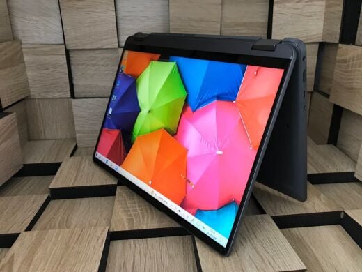 Ноутбук-трансформер Б-клас Lenovo IdeaPad Flex 5 14IAU7 / 14" (1920x1080) IPS Touch / Intel Core i5-1235U (10 (12) ядер по 3.3 - 4.4 GHz) / 8 GB DDR4 / 256 GB SSD M.2 / Intel Iris Xe Graphics / WebCam / Fingerprint