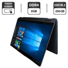 Ноутбук-трансформер Б-класс Lenovo IdeaPad Flex 5 14IAU7 / 14" (1920x1080) IPS Touch / Intel Core i5-1235U (10 (12) ядер по 3.3 - 4.4 GHz) / 8 GB DDR4 / 256 GB SSD M.2 / Intel Iris Xe Graphics / WebCam / Fingerprint