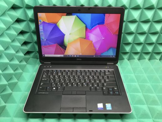 Ноутбук Б-клас Dell Latitude E6440 / 14" (1366x768) TN / Intel Core i5-4310M (2 (4) ядра по 2.7 - 3.4 GHz) / 8 GB DDR3 / 160 GB SSD / Intel HD Graphics 4600 / DVD-RW / HDMI / Windows 10 ліцензія