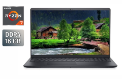 Ноутбук Dell Inspiron 15 3525 / 15.6" (1920x1080) IPS / AMD Ryzen 7 5825U (8 (16) ядер по 2.0 - 4.5 GHz) / 16 GB DDR4 / 512 GB SSD / AMD Radeon Vega 8 / WebCam / HDMI