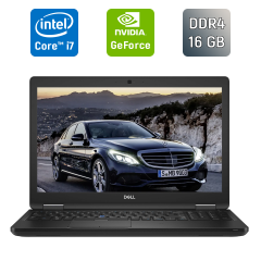 Ноутбук Dell Latitude 5590 / 15.6" (1920x1080) IPS / Intel Core i7-8650U (4 (8) ядра по 1.9 - 4.2 GHz) / 16 GB DDR4 / 512 GB SSD / nVidia GeForce MX130, 2 GB GDDR5, 64-bit / WebCam / Windows 10
