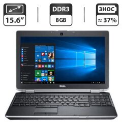 Ноутбук Dell Latitude E6530 / 15.6" (1600x900) TN / Intel Core i5-3380M (2 (4) ядра по 2.9 - 3.6 GHz) / 8 GB DDR3 / 500 GB HDD NEW / Intel HD Graphic 4000 / WebCam / DVD-ROM / HDMI + Windows 10 Home