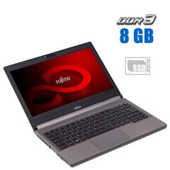 Ноутбук Fujitsu LifeBook E744 / 14" (1366x768) TN / Intel Core i3-4100M (2 (4) ядра по 2.5 GHz) / 8 GB DDR3 / 240 GB SSD / Intel HD Graphics 4600 / Windows 10