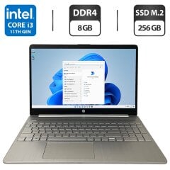 Ноутбук HP Pavilion 15-dy2046nr / 15.6" (1366x768) TN / Intel Core i3-1115G4 (2 (4) ядра по 4.1 GHz) / 8 GB DDR4 / 256 GB SSD M.2 / Intel UHD Graphics / WebCam
