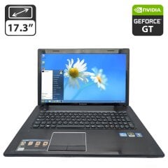 Ноутбук Lenovo G780 / 17.3" (1600x900) TN / Intel Core i3-2370M (2 (4) ядра по 2.4 GHz) / 8 GB DDR3 / 500 GB HDD / nVidia GeForce GT 630M, 2 GB GDDR5, 128-bit / WebCam / DVD-ROM / АКБ не держит