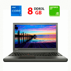 Ноутбук Lenovo ThinkPad T540p / 15.6" (1920x1080) TN / Intel Core i7-4600M (2 (4) ядра по 2.9 - 3.6 GHz) / 8 GB DDR3 / 240 GB SSD / nVidia GeForce GT 730M, 1 GB DDR3, 64-bit