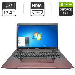 Ноутбук Samsung R780 / 17.3" (1600x900) TN / Intel Core i3-350M (2 (4) ядра по 2.2 GHz) / 6 GB DDR3 / 500 GB HDD / nVidia GeForce GT 330M, 1 GB GDDR3, 128-bit / WebCam / DVD-ROM