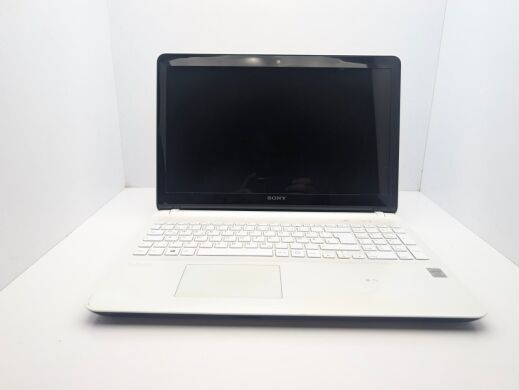 Ноутбук Sony Vaio SVF152C29M / 15.6" (1366x768) TN / Intel Pentium 2117U (2 ядра по 1.8 GHz) / 6 GB DDR3 / 128 GB SSD / Intel HD Graphics 2500 / WebCam