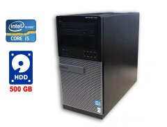 ПК Dell OptiPlex 790 Tower / Intel Core i5-2400 (4 ядра по 3.1 - 3.4 GHz) / 4 GB DDR3 / 500 GB HDD / Intel HD Graphics 2000 / DVD-RW 