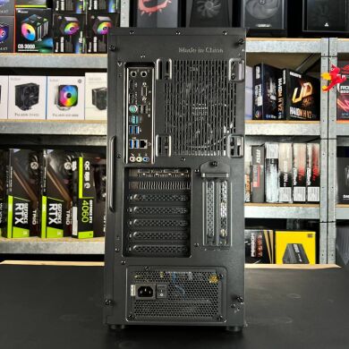 Збірка під замовлення: ігровий ПК Zalman i4 Black Tower / AMD Ryzen 7 5700X (8 (16) ядер по 3.4 - 4.6 GHz) / 16 GB DDR4 / 500 GB SSD M.2 + 2000 GB SSD M.2 / AMD Radeon RX 5700 XT, 8 GB GDDR6, 256-bit / 650W
