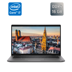 Ультрабук Б-класс Dell Latitude 7430 / 14" (1920x1080) IPS / Intel Core i7-1265U (10 (12) ядер по 3.6 - 4.8 GHz) / 16 GB DDR4 / 480 GB SSD / Intel Iris Xe Graphics / WebCam / TouchID / Windows 11