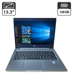 Ультрабук Б-класс HP ProBook 430 G6 / 13.3" (1366x768) TN / Intel Core i3-8145U (2 (4) ядра по 2.1 - 3.9 GHz) / 8 GB DDR3 / 128 GB SSD / Intel UHD Graphics / WebCam