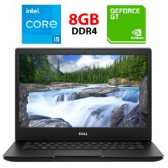 Ультрабук Dell Latitude 5490 / 15.6" (1920x1080) IPS / Intel Core i5-8350U (4 (8) ядра по 1.7 - 3.6 GHz) / 8 GB DDR4 / 256 GB SSD / nVidia GeForce MX130, 2 GB GDDR5, 64-bit