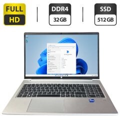 Ультрабук HP ProBook 450 G8 / 15.6" (1920x1080) IPS / Intel Core i5-1135G7 (4 (8) ядра по 4.2 GHz) / 32 GB DDR4 / 512 GB SSD / Intel Iris Xe Graphics / WebCam