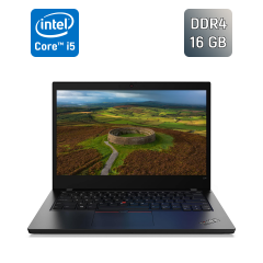 Ультрабук Lenovo ThinkPad L14 Gen 2 / 14" (1920x1080) IPS / Intel Core i5-1135G7 (4 (8) ядра по 2.4 - 4.2 GHz) / 16 GB DDR4 / 512 GB SSD / Intel Iris Xe Graphics / WebCam / Windows 11