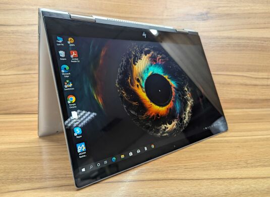 Ноутбук-трансформер Б-клас HP ENVY x360m 15m-bp011dx / 15.6" (1920x1080) IPS Touch / Intel Core i7-7500U (2 (4) ядра по 2.7 - 3.5 GHz) / 16 GB DDR4 / 480 GB SSD / Intel HD Graphics 620 / WebCam / Windows 10