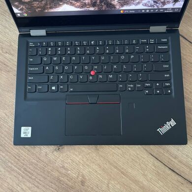 Ультрабук-трансформер Lenovo ThinkPad X13 Yoga G1 / 13.3" (1920x1080) IPS Touch / Intel Core i7-10610U (4 (8) ядра по 1.8 - 4.9 GHz) / 16 GB DDR4 / 512 GB SSD / Intel UHD Graphics 620 / WebCam