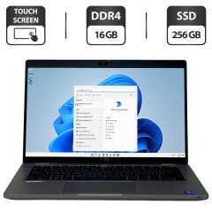 Ультрабук Dell Latitude 5420 / 14" (1920x1080) IPS Touch / Intel Core i5-1145G7 (4 (8) ядра по 4.4 GHz) / 16 GB DDR4 / 256 GB SSD / Intel Iris Xe Graphics / WebCam / Windows 11 Pro