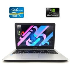 Ноутбук Б-класс Asus R556U / 15.6" (1920x1080) TN / Intel Core i5-6200U (2 (4) ядра по 2.3 - 2.8 GHz) / 8 GB DDR4 / 128 GB SSD / nVidia GeForce 940M, 2 GB DDR3, 64-bit / WebCam / Win 10