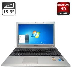 Ноутбук Samsung RV515 / 15.6" (1366x768) TN / AMD E-450 (2 ядра по 1.65 GHz) / 8 GB DDR3 / 500 GB HDD / AMD Radeon HD 6470M, 1 GB GDDR3, 64-bit / WebCam