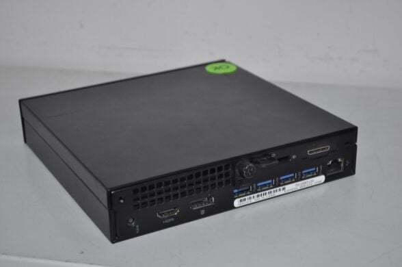 Неттоп Б-класс Dell OptiPlex 7040 USFF / Intel Core i5-6500T (4 ядра по 2.5 - 3.1 GHz) / 8 GB DDR4 / 128 GB SSD / Intel HD Graphics 530 / Windows 11 Pro / Блок питания