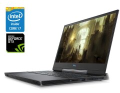 Игровой ноутбук Б-класс Dell G5 15 5590 / 15.6" (1920X1080) IPS / Intel Core i7-9750H (6 (12) ядер по 2.6 - 4.5 GHz) / 8 GB DDR4 / 256 GB SSD / nVidia GeForce GTX 1650, 4 GB GDDR6, 128-bit / WebCam / Win 10 Home