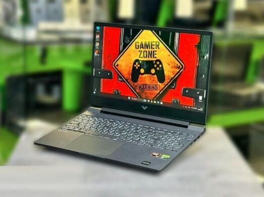 Новий ігровий ноутбук HP Victus Gaming Laptop 15-fa2016ns / 15.6" (1920x1080) IPS / Intel Core i7-14650HX (16 (24) ядер по 2.2 - 5.1 GHz) / 16 GB DDR5 / 512 GB SSD M.2 / nVidia GeForce RTX 4050, 6 GB GDDR6, 96-bit / WebCam / Win 11